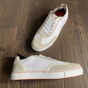 Muk Luks White and Cream Sneakers